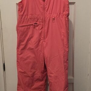 Obermeyer Kids Pink Snoverall Jumpsuit, Size 7